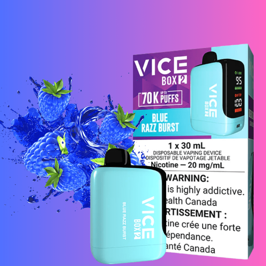 Vice Box 2 Disposable Vape-Arctic Blue Melon Vapexcape Vape and Bong Shop Regina Saskatchewan