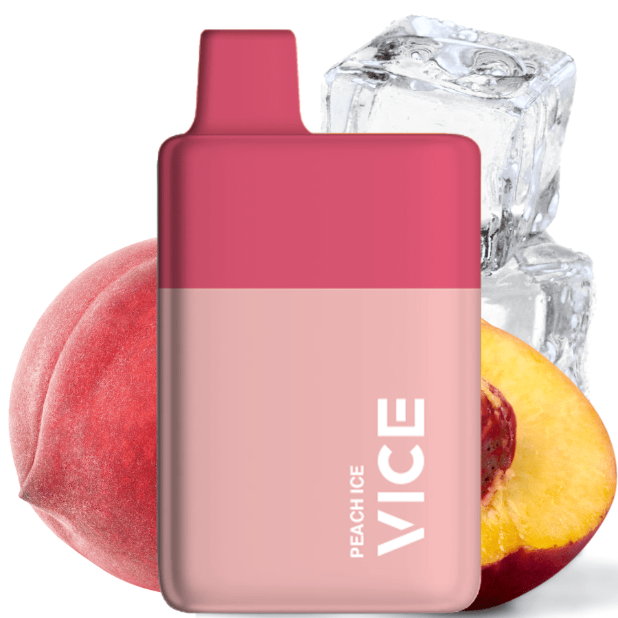 Vice Box Disposable Vape Peach Ice 6000 / 20mg Winkler Vape SuperStore and Bong Shop Manitoba Canada