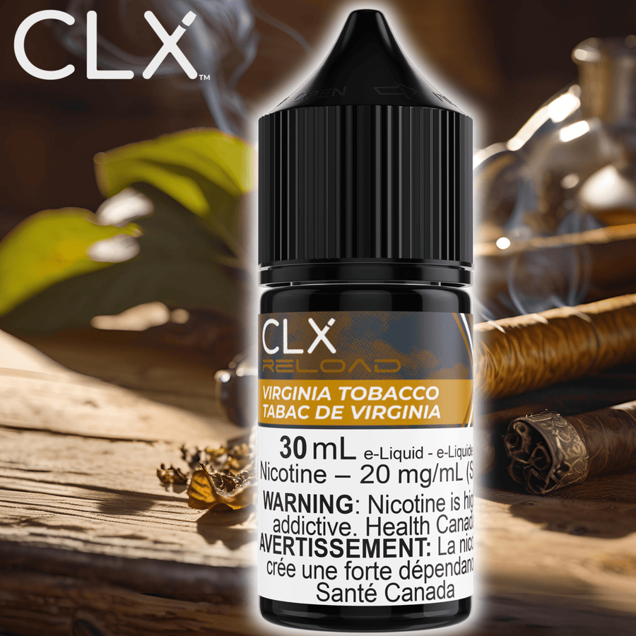 Virginia Tobacco Salt by CLX Reload E-Liquid Winkler Vape SuperStore and Bong Shop Manitoba Canada