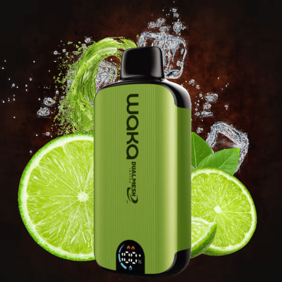 WAKA SoPro DM8000i Disposable Vape-Lime (Super Ice) 18mg Winkler Vape SuperStore and Bong Shop Manitoba Canada