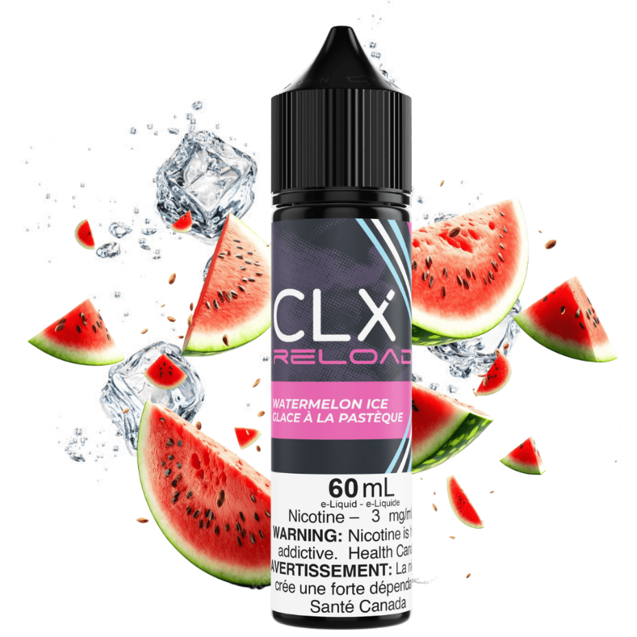 Watermelon Ice by CLX Reload E-liquid 3mg Winkler Vape SuperStore and Bong Shop Manitoba Canada