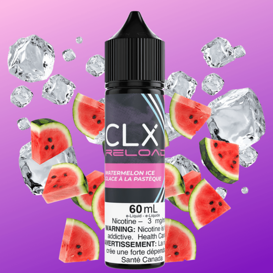 Watermelon Ice by CLX Reload E-liquid Winkler Vape SuperStore and Bong Shop Manitoba Canada