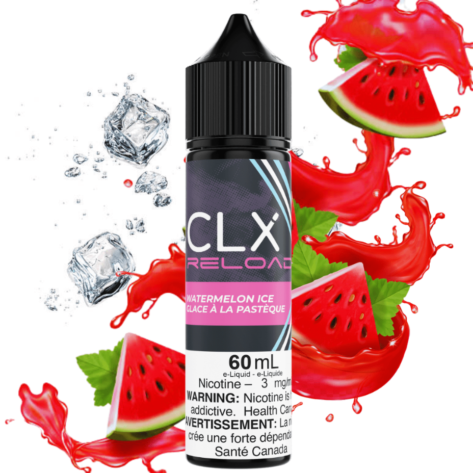 Watermelon Ice by CLX Reload E-liquid Winkler Vape SuperStore and Bong Shop Manitoba Canada