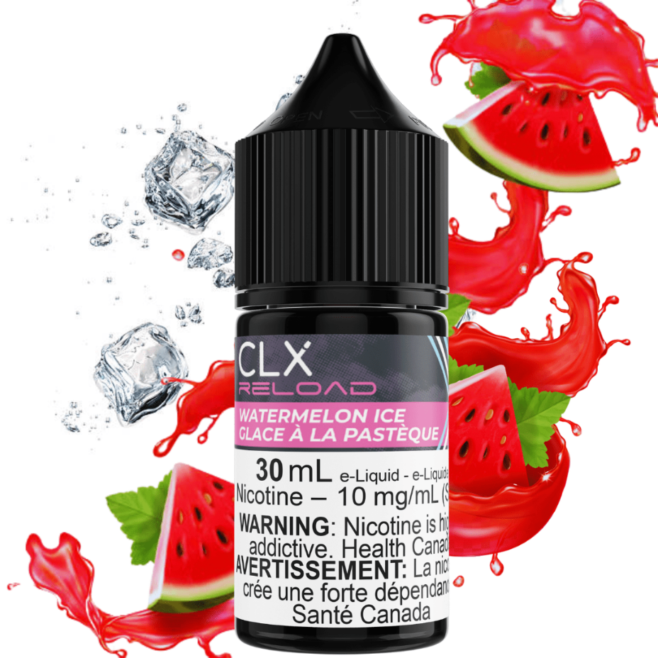 Watermelon Ice Salt by CLX Reload E-Liquid Winkler Vape SuperStore and Bong Shop Manitoba Canada