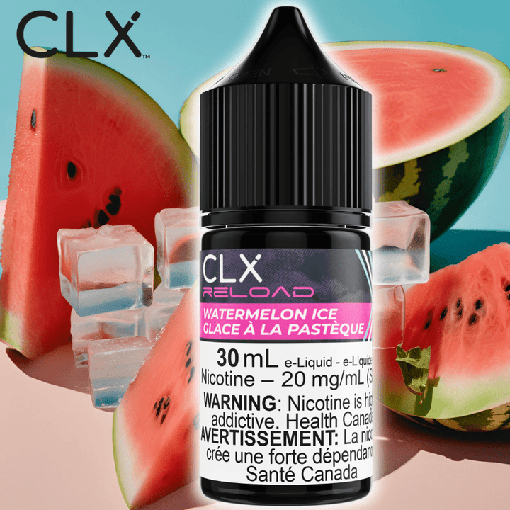 Watermelon Ice Salt by CLX Reload E-Liquid Winkler Vape SuperStore and Bong Shop Manitoba Canada