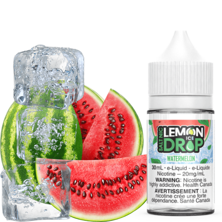 Watermelon Ice Salts by Lemon Drop E-Liquid 12mg Winkler Vape SuperStore and Bong Shop Manitoba Canada