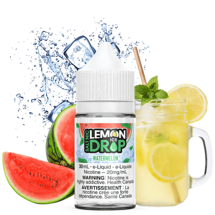 Watermelon Ice Salts by Lemon Drop E-Liquid Winkler Vape SuperStore and Bong Shop Manitoba Canada