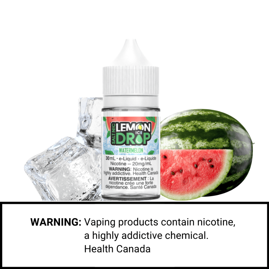 Watermelon Ice Salts by Lemon Drop E-Liquid Winkler Vape SuperStore and Bong Shop Manitoba Canada