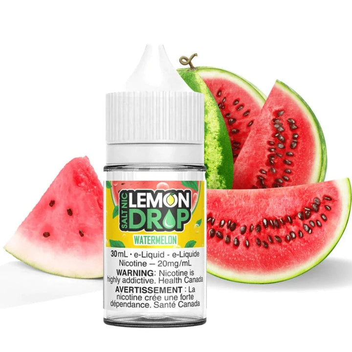 Watermelon Salts by Lemon Drop E-liquid 12mg Winkler Vape SuperStore and Bong Shop Manitoba Canada