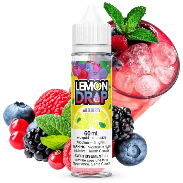 Wild Berry by Lemon Drop E-Liquid Winkler Vape SuperStore and Bong Shop Manitoba Canada