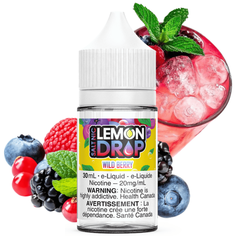 Wild Berry by Lemon Drop Salt Winkler Vape SuperStore and Bong Shop Manitoba Canada