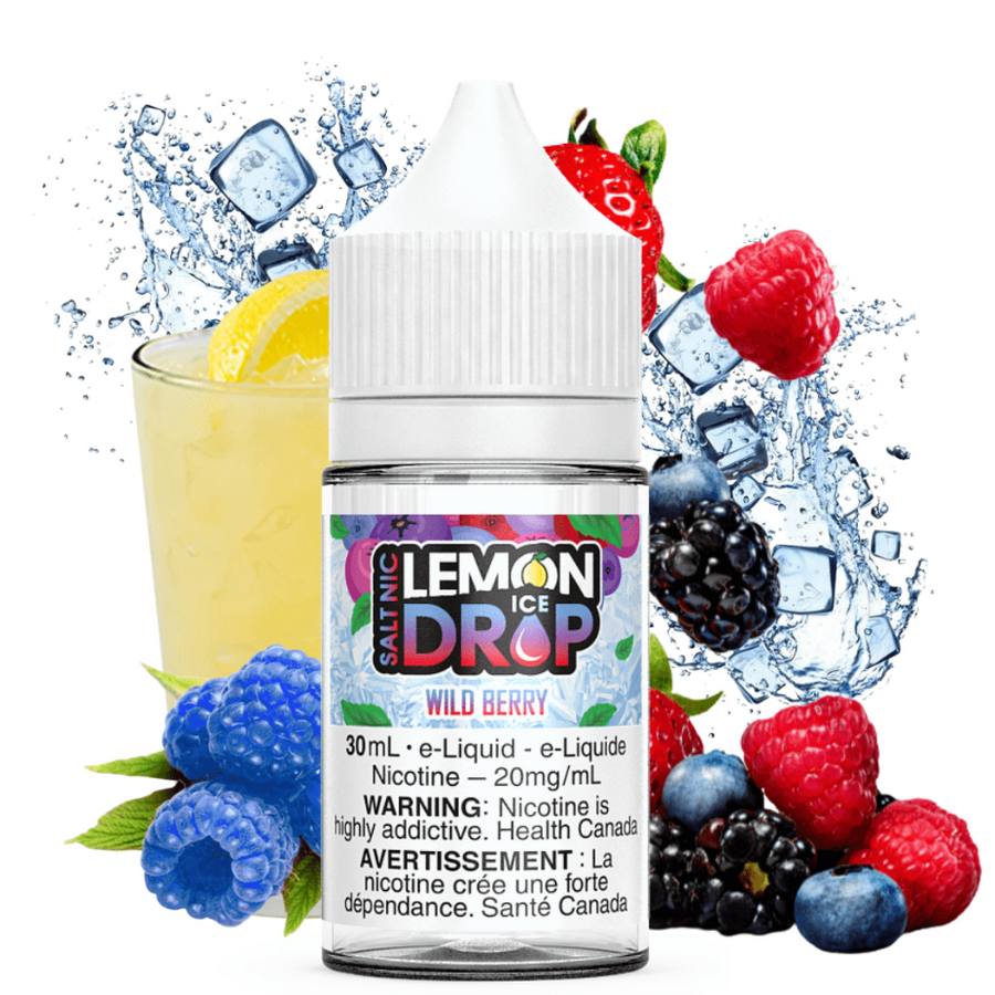 Wild Berry Ice by Lemon Drop Salt 12mg Winkler Vape SuperStore and Bong Shop Manitoba Canada