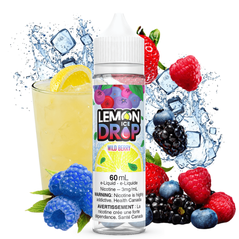 Wild Berry Ice by Lemon Drop Winkler Vape SuperStore and Bong Shop Manitoba Canada