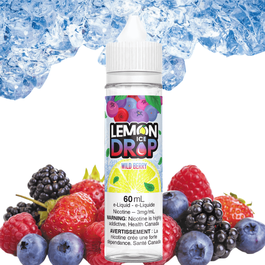 Wild Berry Ice by Lemon Drop Winkler Vape SuperStore and Bong Shop Manitoba Canada