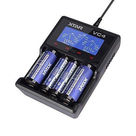 X-TAR Battery Chargers 4-bay Winkler Vape SuperStore and Bong Shop Manitoba Canada