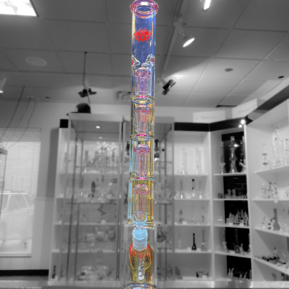 Xtreme 7mm Quad-percolator Straight Tube-26" Winkler Vape SuperStore and Bong Shop Manitoba Canada