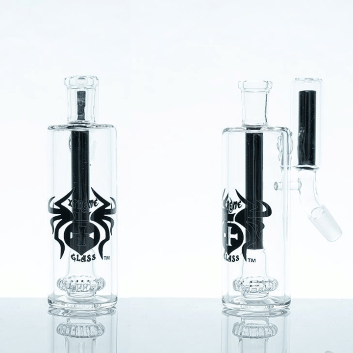 Xtreme Glass Showerhead Diffuser Ash Catcher-5.5" 5.5" / Black Winkler Vape SuperStore and Bong Shop Manitoba Canada