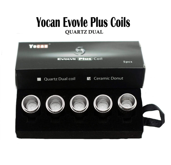 Yocan Evolve Plus Dual Quartz Coil Dual Quartz Winkler Vape SuperStore and Bong Shop Manitoba Canada