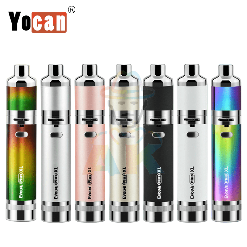 Yocan Evolve Plus XL Vaporizer Kit 1400 mAh / Silver Winkler Vape SuperStore and Bong Shop Manitoba Canada