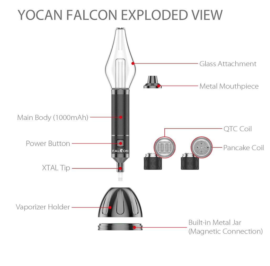 Yocan Falcon Vaporizer Kit Winkler Vape SuperStore and Bong Shop Manitoba Canada