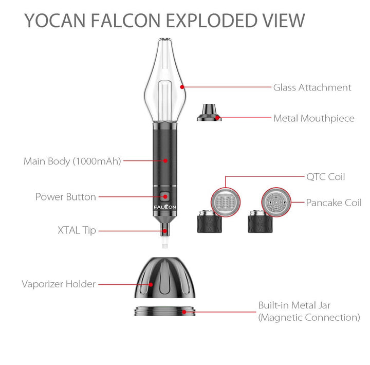 Yocan Falcon Vaporizer Kit Winkler Vape SuperStore and Bong Shop Manitoba Canada