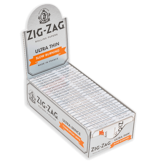 Zig-Zag Ultra Thin Rolling Papers Winkler Vape SuperStore and Bong Shop Manitoba Canada