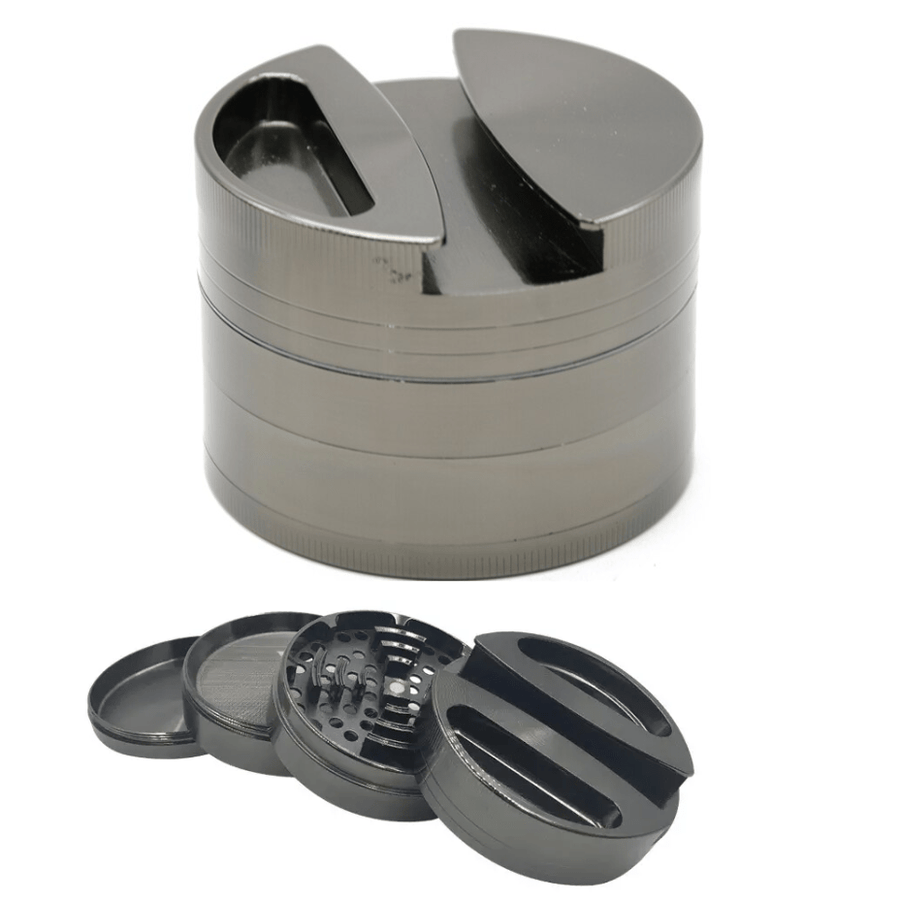 Zinc Alloy 75mm Grinder-4 piece Winkler Vape SuperStore and Bong Shop Manitoba Canada